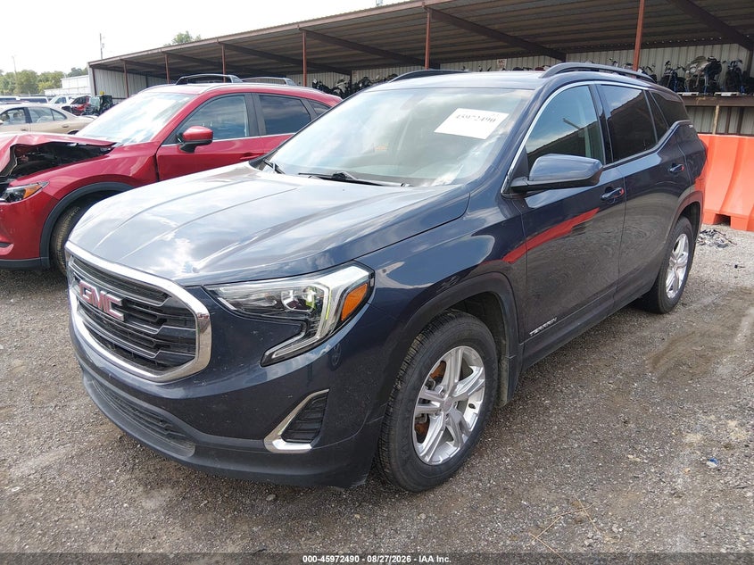 2018 GMC Terrain, Front End, IAAI, VIN 3GKALMEV8JL227548 — photo 2