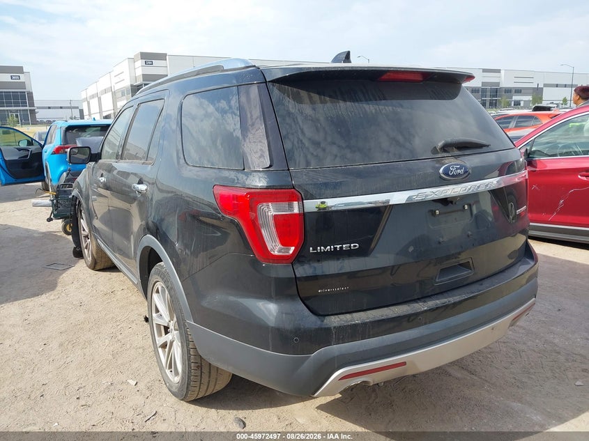 Vin: 1fm5k7f80ggc13680, lot: 46471737, ford explorer limited 20163