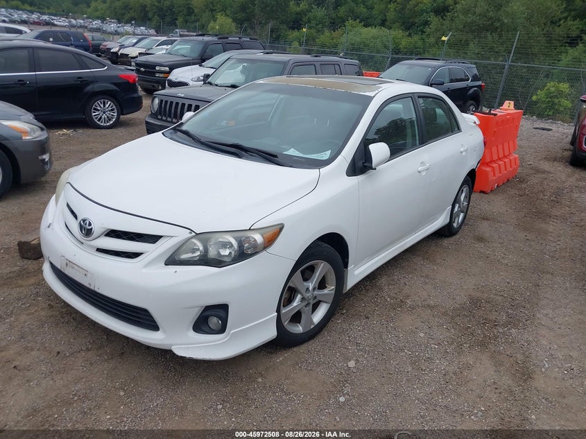 2012 Toyota Corolla, Обычный износ, IAAI, VIN 5YFBU4EE1CP009034 — фото 2