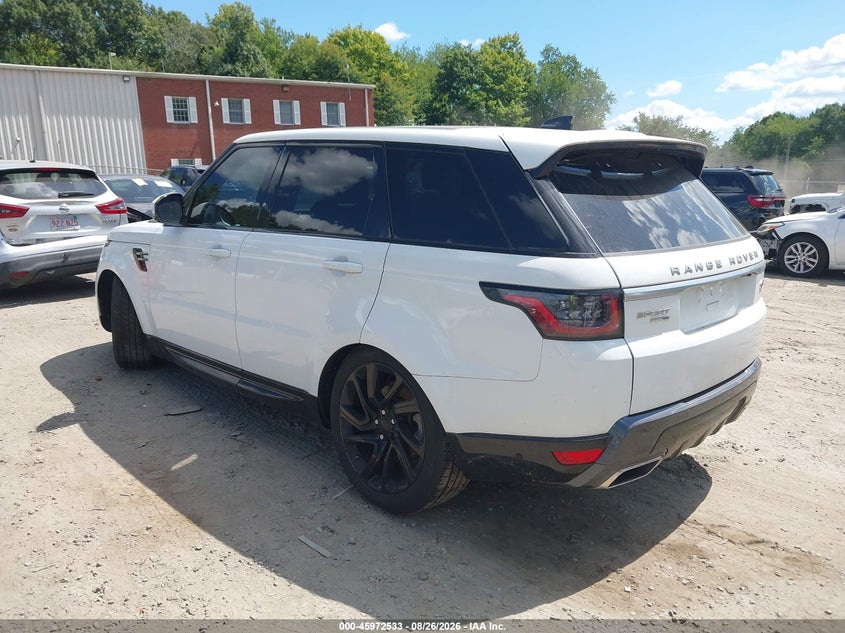 Vin: salwr2rv8ka826529, lot: 46471773, land rover range rover sport hse 20193