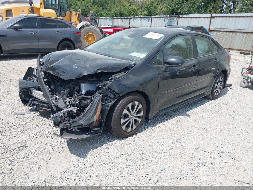 2022 Toyota Corolla, Front End, IAAI, VIN JTDEAMDE5NJ049955 — photo 2