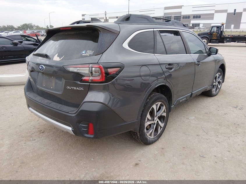 Vin: 4s4btanc7l3239858, lot: 46471784, subaru outback limited 20204