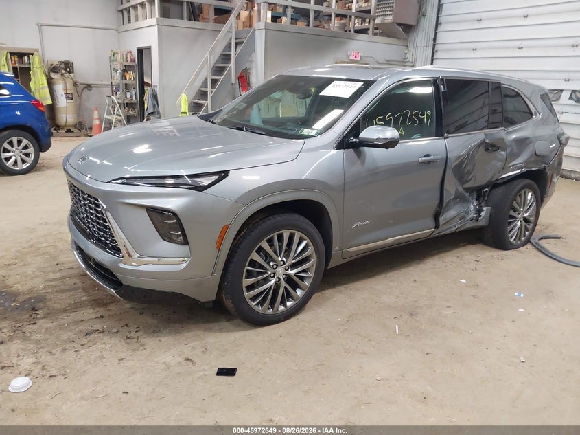 2025 Buick Enclave, Left Rear, IAAI, VIN 5GAEVCRS9SJ109603 — photo 2