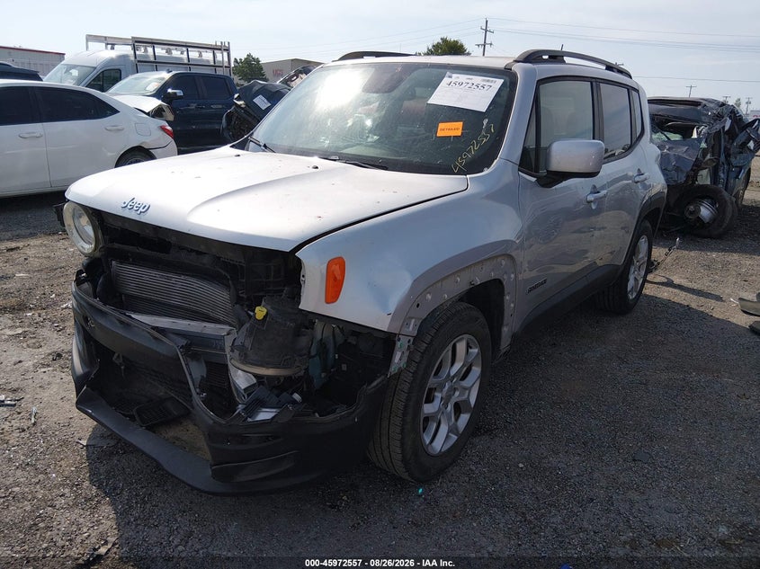 2018 Jeep Renegade, Front End, IAAI, VIN ZACCJABB8JPJ36254 — photo 2