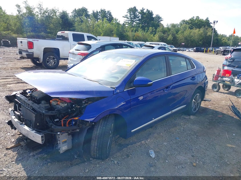 2022 Hyundai IONIQ, Front End, IAAI, VIN KMHC75LD4NU264998 — photo 2