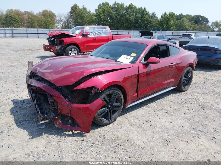 2016 Ford Mustang, All Over, IAAI, VIN 1FA6P8TH2G5309560 — photo 2