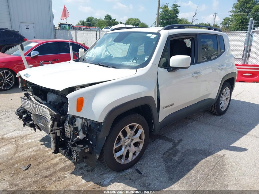 2018 Jeep Renegade, Front End, IAAI, VIN ZACCJABB0JPJ70916 — photo 2