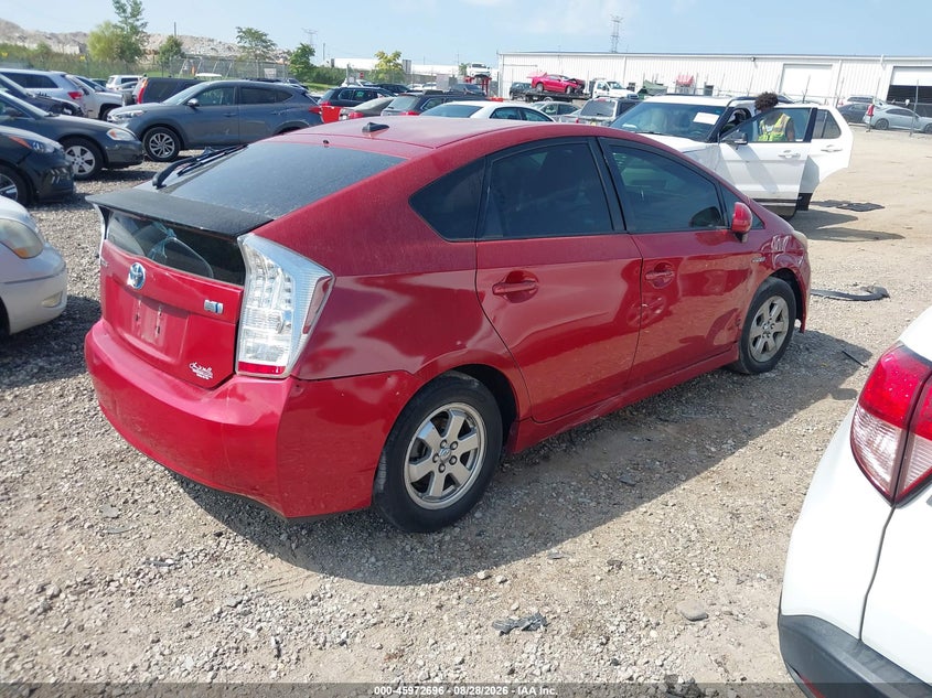 Vin: jtdkn3du0b5351621, lot: 46471936, toyota prius three 20114
