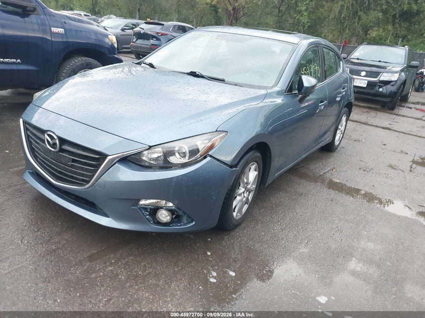 Vin: jm1bm1m76f1239047, lot: 46471940, mazda mazda3 i grand touring 20152