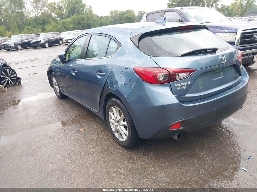 Vin: jm1bm1m76f1239047, lot: 46471940, mazda mazda3 i grand touring 20153