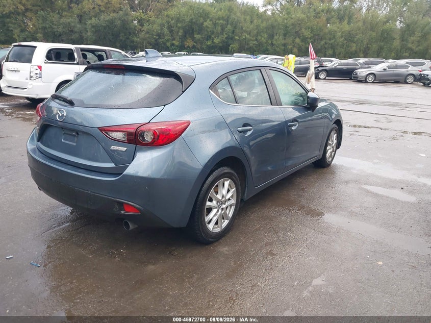 Vin: jm1bm1m76f1239047, lot: 46471940, mazda mazda3 i grand touring 20154