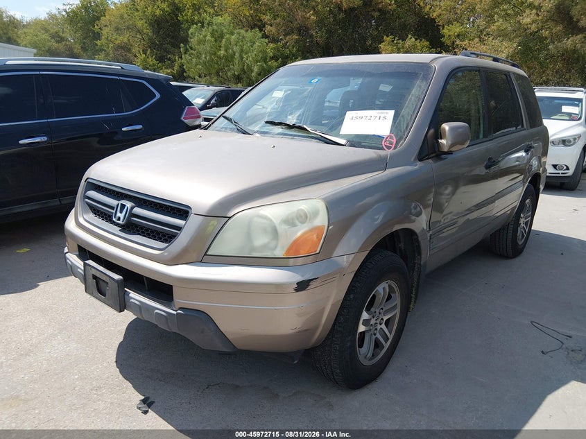 2004 Honda Pilot, Normal Wear & Tear, IAAI, VIN 2HKYF18524H532317 — photo 2