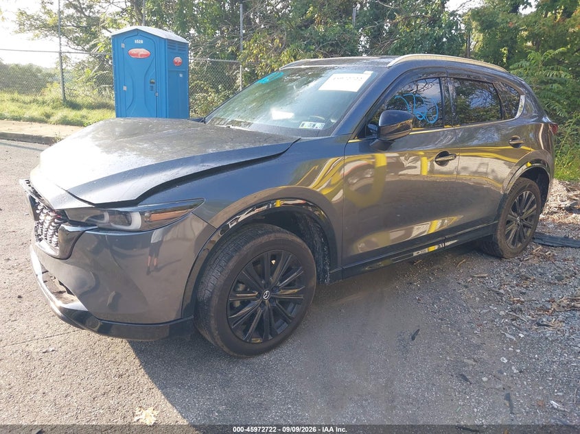 2022 Mazda CX-5, Front End, IAAI, VIN JM3KFBAY7N0644956 — photo 2