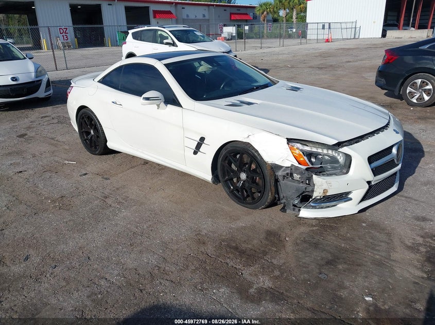 2013 Mercedes-Benz Sl 550, Right Front, IAAI, VIN WDDJK7DA3DF001243
