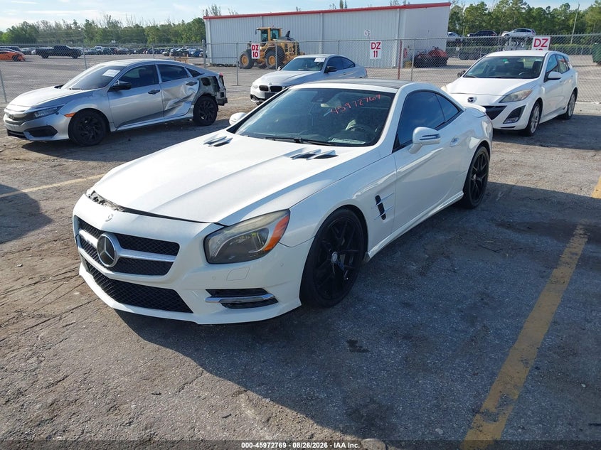 2013 Mercedes-Benz Sl 550, Right Front, IAAI, VIN WDDJK7DA3DF001243 — photo 2