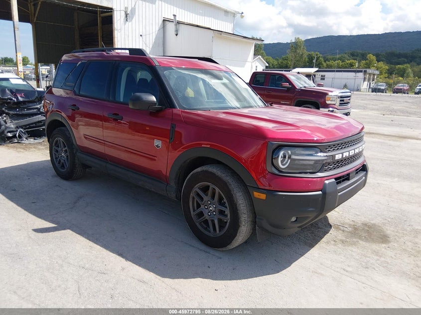 Vin: 3fmcr9bn4srf67391, lot: 46472035, ford bronco sport big bend 20251
