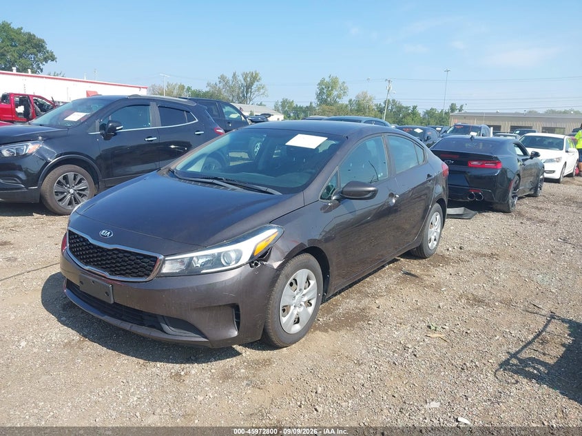 Vin: 3kpfl4a78he076797, lot: 46472040, kia forte lx 20172