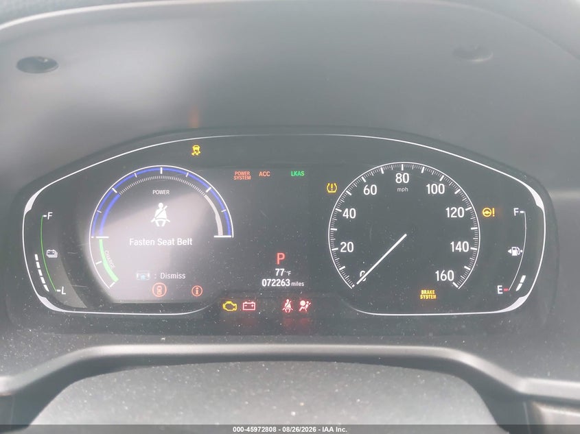 HONDA ACCORD HYBRID 2020 VIN 1HGCV3F53LA009309