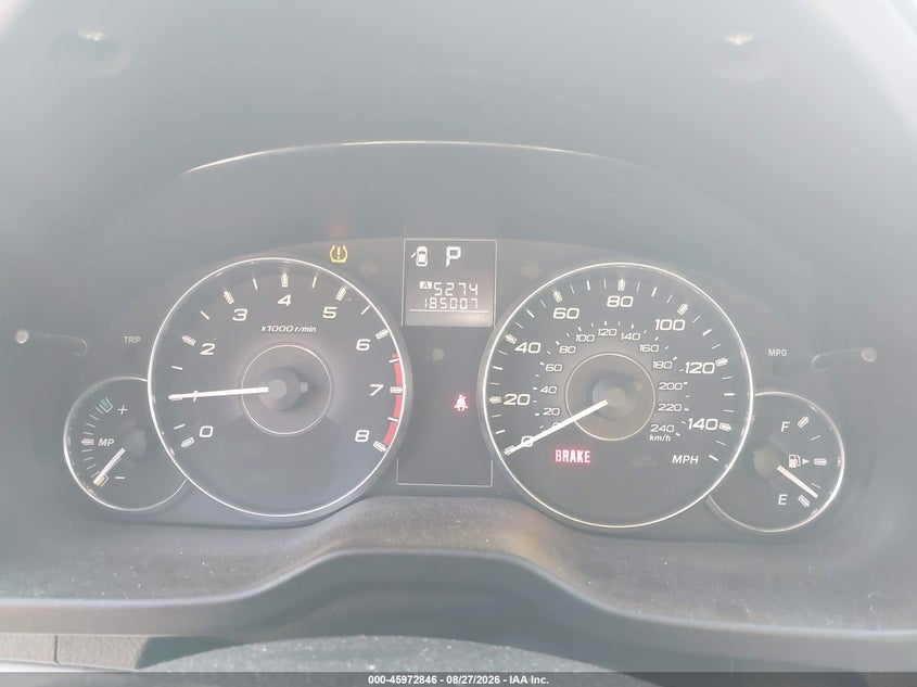 2012 SUBARU LEGACY auction photo 7