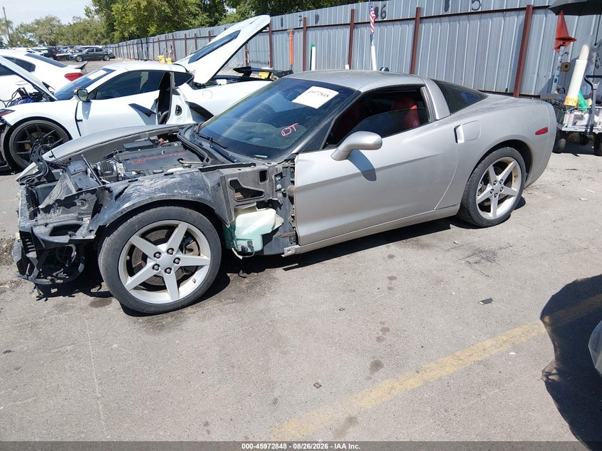 CHEVROLET CORVETTE 2005 VIN 1G1YY24U555122375