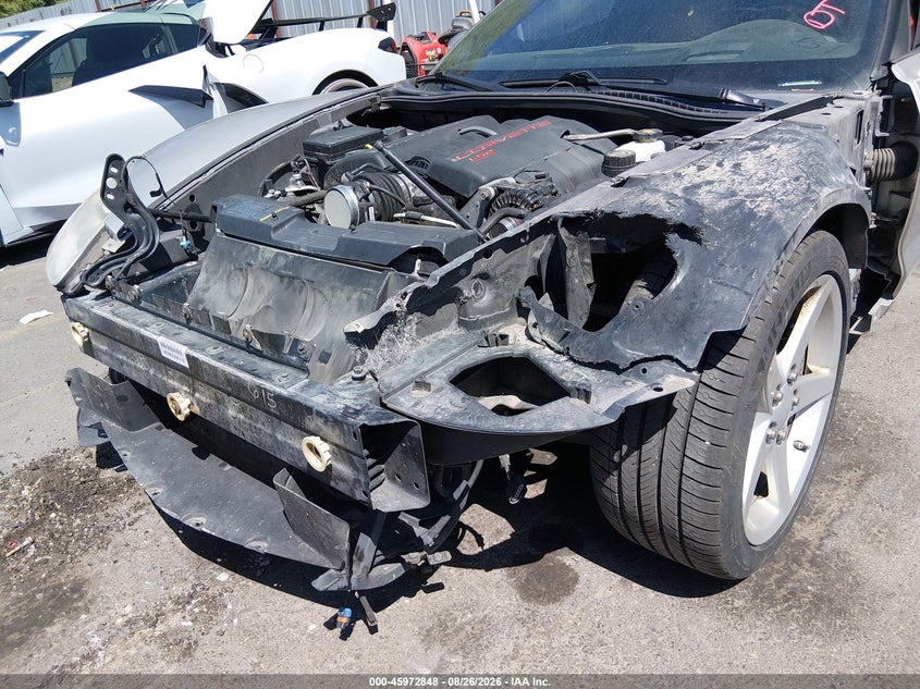 CHEVROLET CORVETTE 2005 VIN 1G1YY24U555122375
