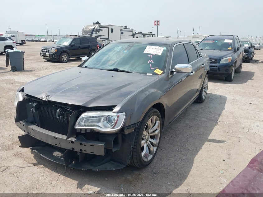 2017 Chrysler 300C, Front & Rear, IAAI, VIN 2C3CCAEG2HH544902 — photo 2