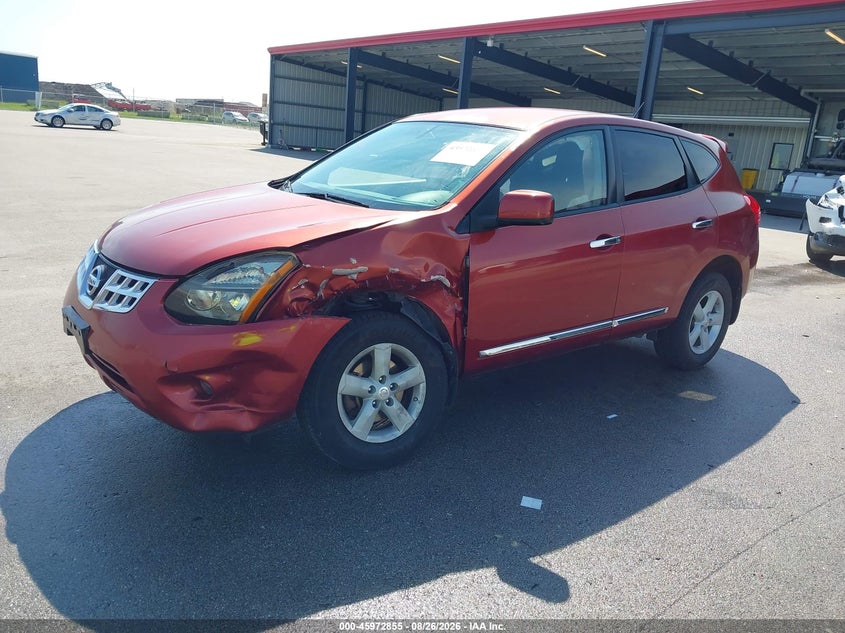 2013 Nissan Rogue, Left & Right Side, IAAI, VIN JN8AS5MV2DW610216 — photo 2