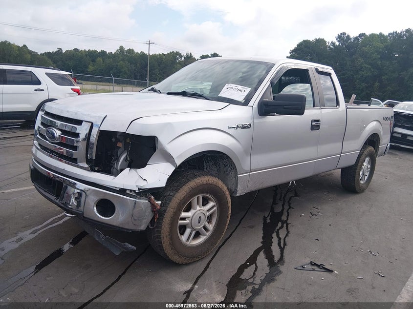 2013 Ford F-150, Front End, IAAI, VIN 1FTFX1EF0DFD23816 — photo 2