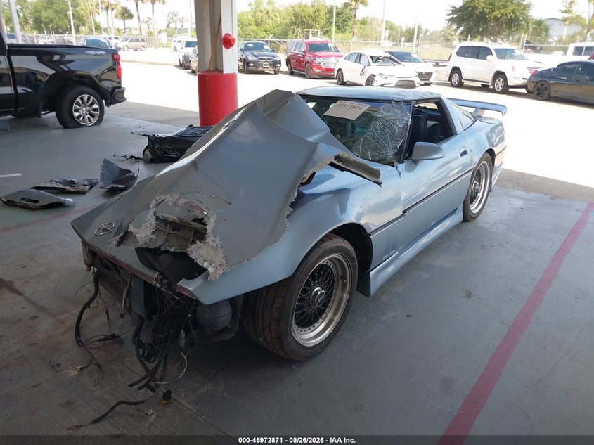 1984 Chevrolet Corvette, Front End, IAAI, VIN 1G1AY0787E5144527 — photo 2