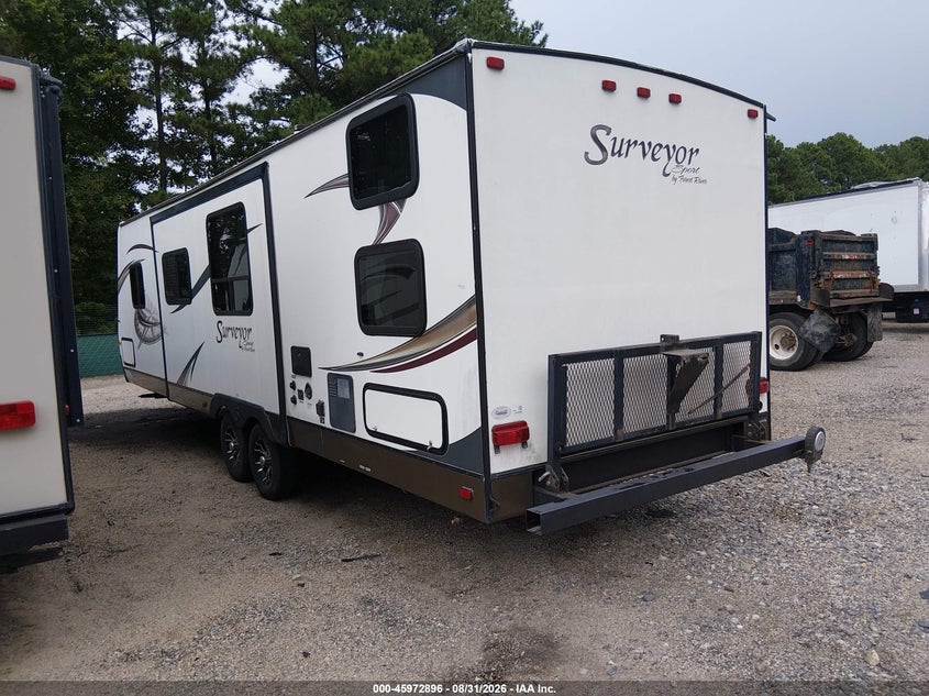 2013 FOREST RIVER SURVEYOR 296 SPORT TRAVEL TRAILER auction photo 3