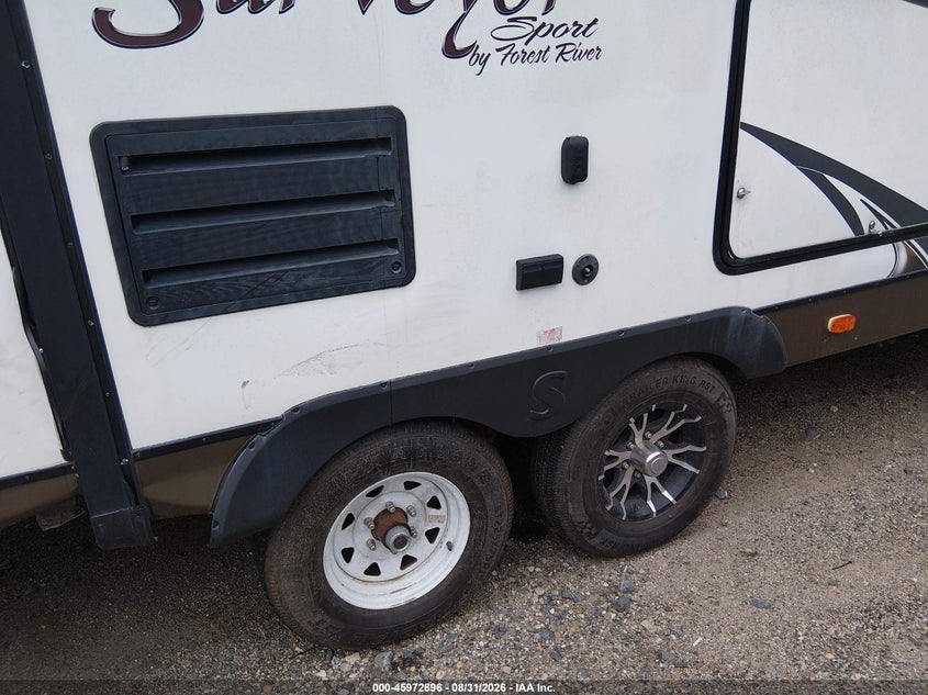 2013 FOREST RIVER SURVEYOR 296 SPORT TRAVEL TRAILER auction photo 6