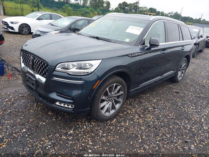 LINCOLN AVIATOR 2022 VIN 5LMYJ8XY3NNL01584