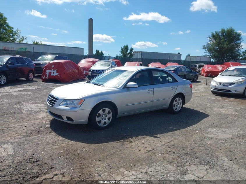 2009 Hyundai Sonata, Обычный износ, IAAI, VIN 5NPET46C69H405785 — фото 2