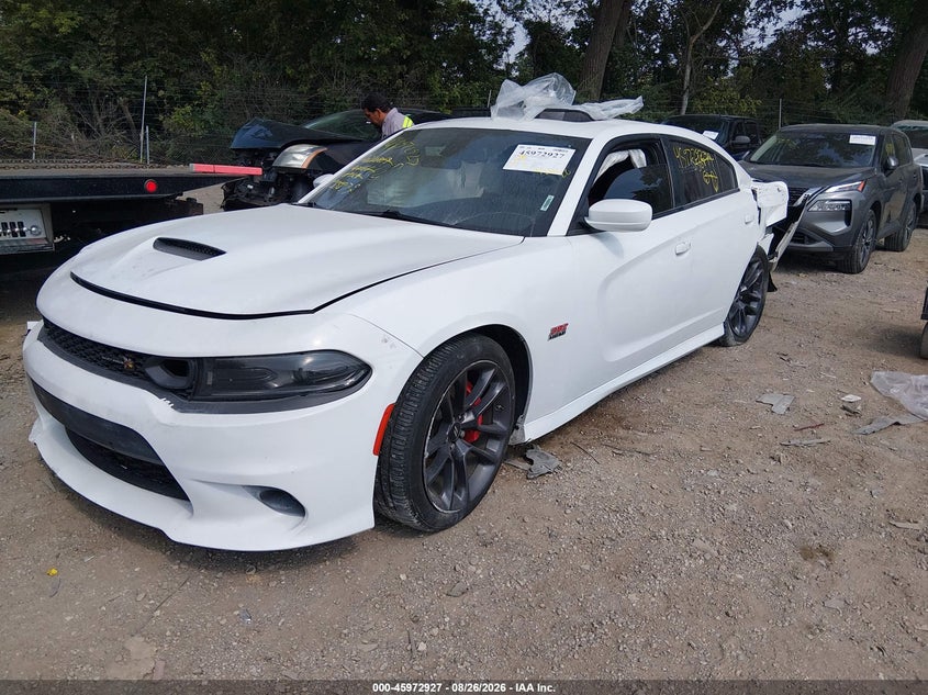 2022 Dodge Charger, Угон, IAAI, VIN 2C3CDXGJ1NH108014 — фото 2