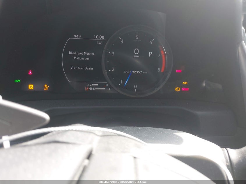 2019 LEXUS ES 350 auction photo 7