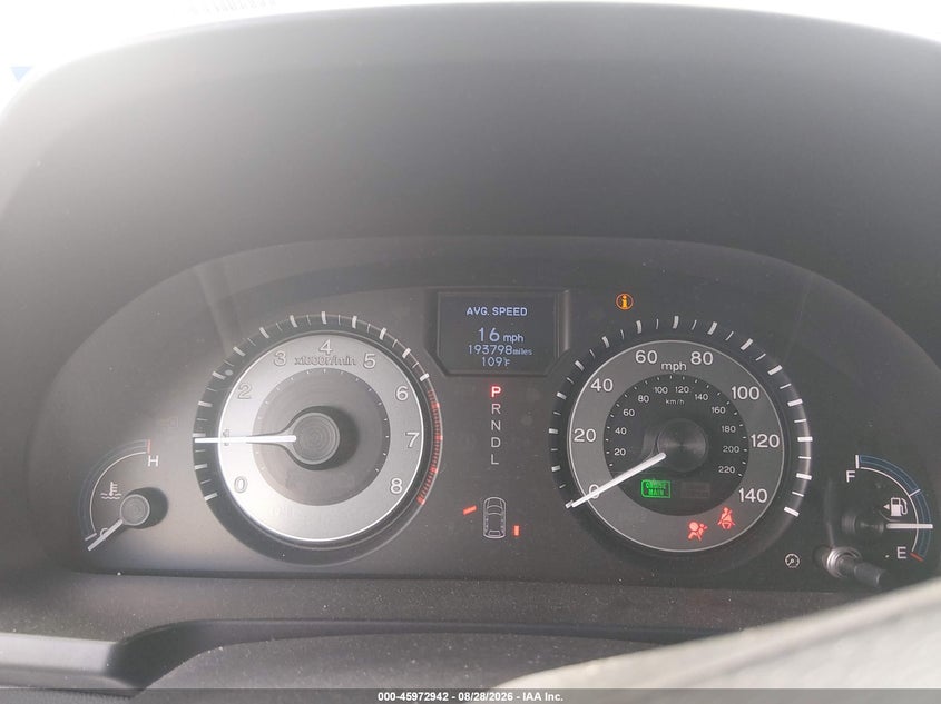 2012 HONDA ODYSSEY auction photo 7