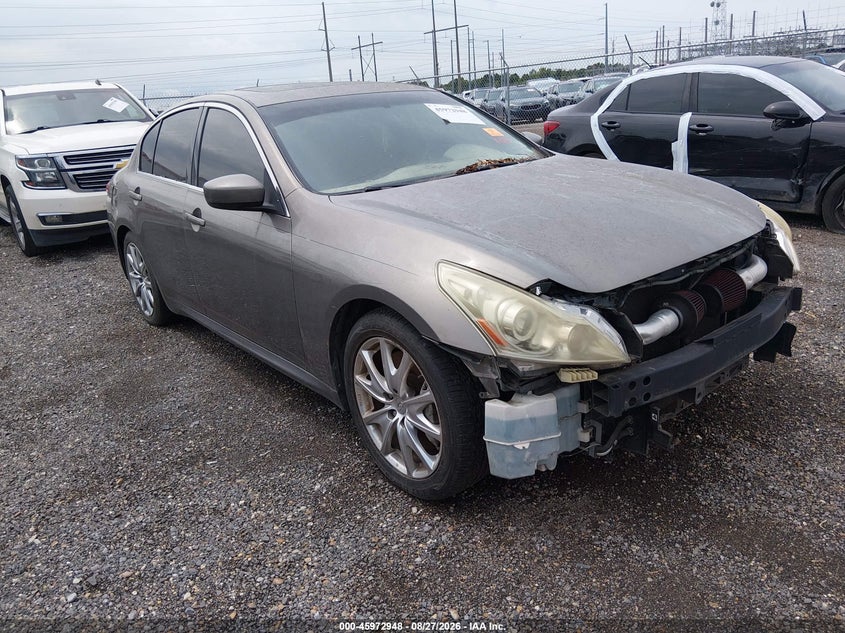 2010 INFINITI G37 auction photo 1