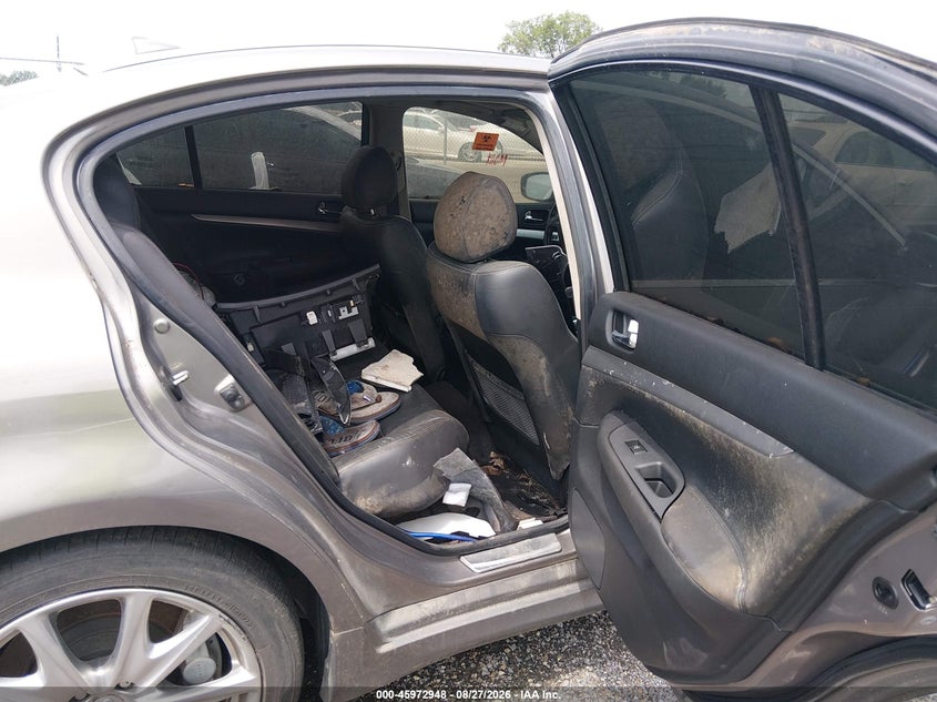 2010 INFINITI G37 auction photo 8