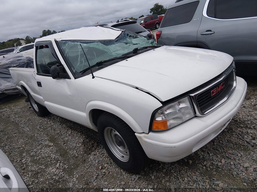 2003 GMC Sonoma Sl, Left Side, IAAI, VIN 1GTCS14X638270201