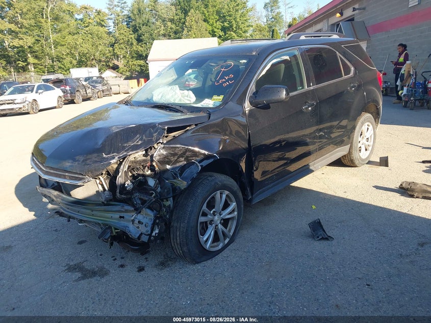2017 Chevrolet Equinox, Удар спереду, IAAI, VIN 2GNALCEK2H1501177 — фото 2