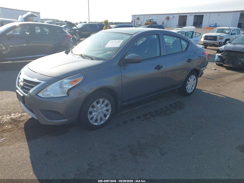 2017 Nissan Versa, Удар сзади, IAAI, VIN 3N1CN7AP0HL832989 — фото 2