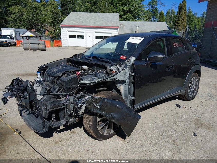 2019 Mazda CX-3, Front End, IAAI, VIN JM1DKFD76K0451684 — photo 2