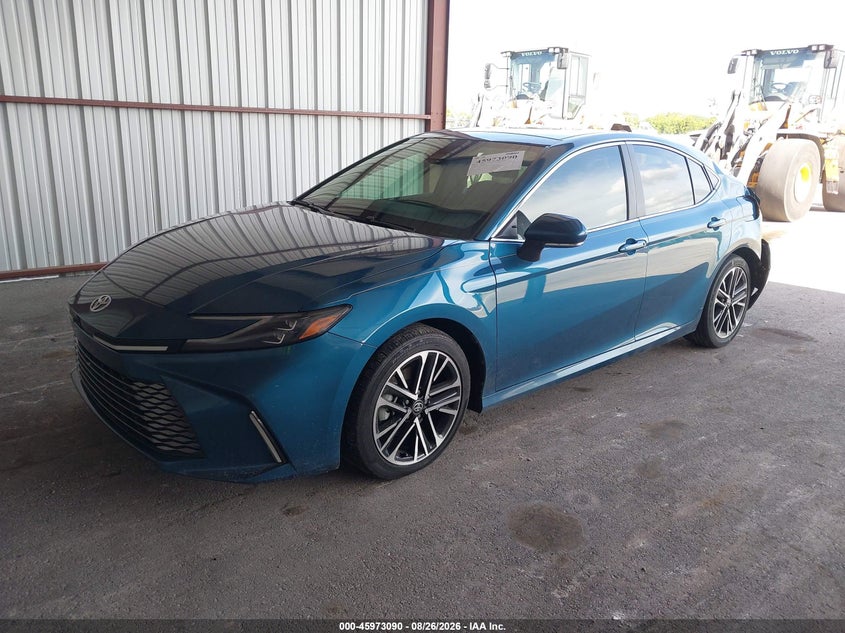2025 Toyota Camry, Left Rear, IAAI, VIN 4T1DAACKXSU638538 — photo 2