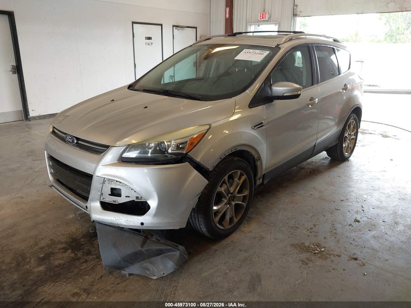 2014 Ford Escape, Удар спереди, IAAI, VIN 1FMCU9J96EUD30594 — фото 2