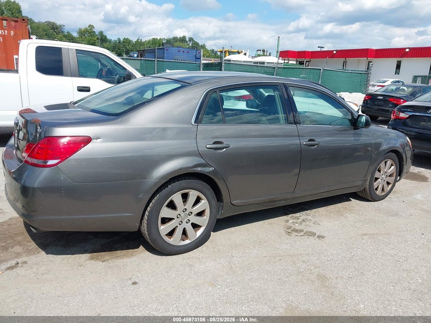 TOYOTA AVALON 2005 VIN 4T1BK36B55U062180