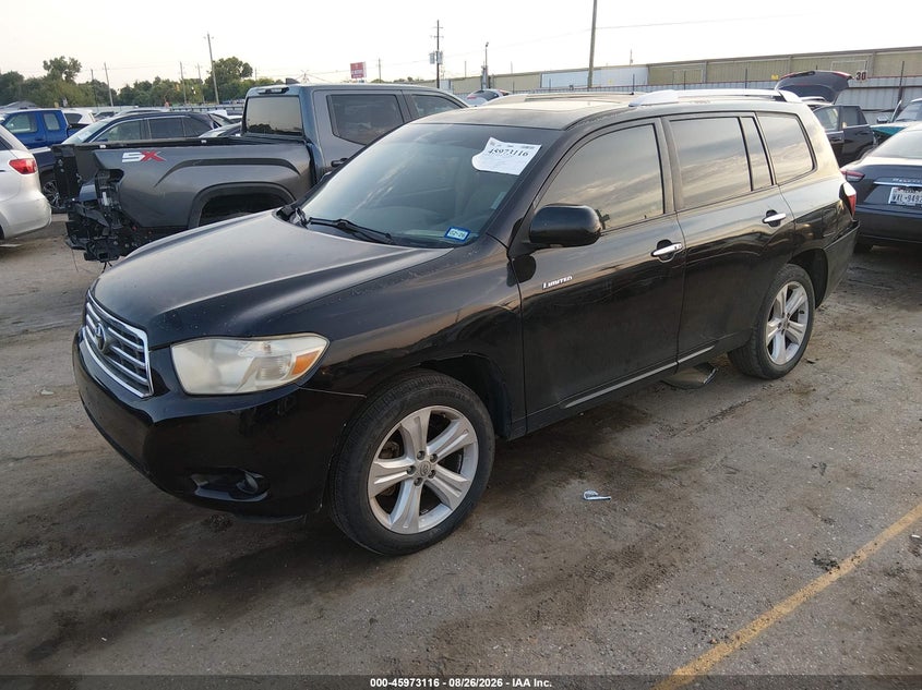 2010 Toyota Highlander, Rear, IAAI, VIN 5TDYK3EH2AS004658 — photo 2