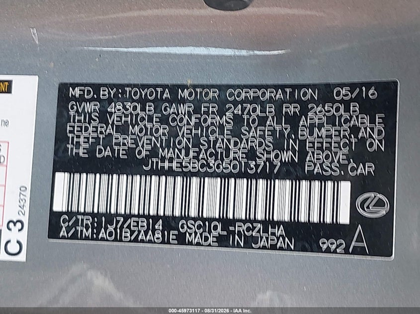 LEXUS RC 350 - zdjęcie 9