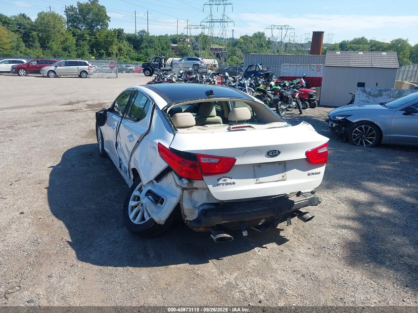 2015 KIA OPTIMA SEDAN 2.4L I-4 DI, DOHC, VVT, REGULAR , 192HP