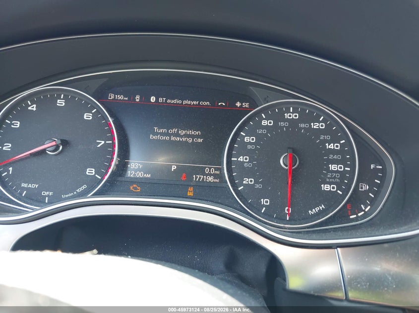 2016 AUDI A6 auction photo 7