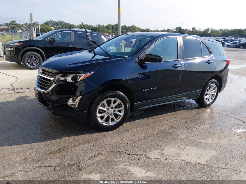 Vin: 2gnaxsev5m6101717, lot: 46472410, chevrolet equinox awd ls 20212